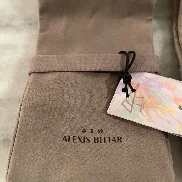 TWO New Alexis Bittar jewelry bags - Picture 2 of 7